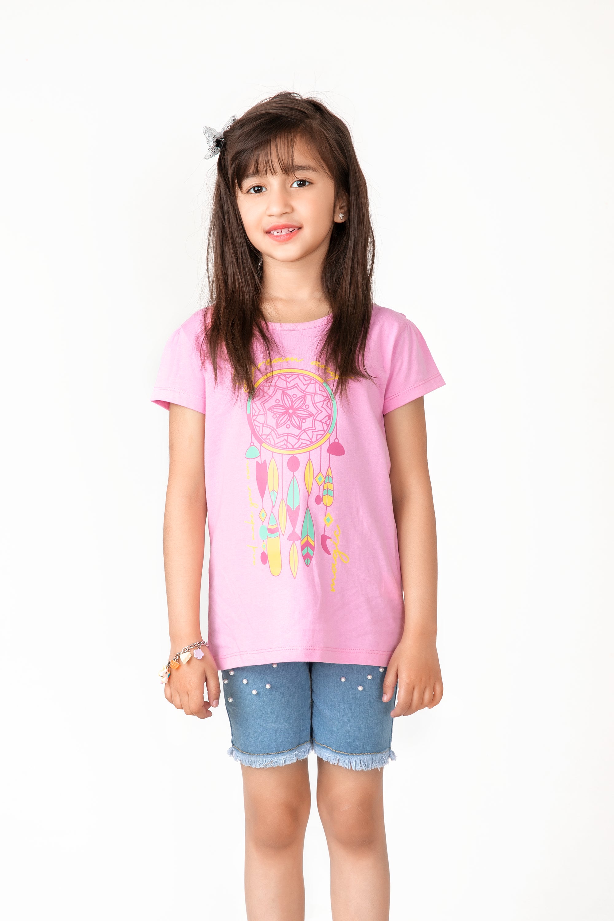 Cadillac Pink t-shirt for Girls