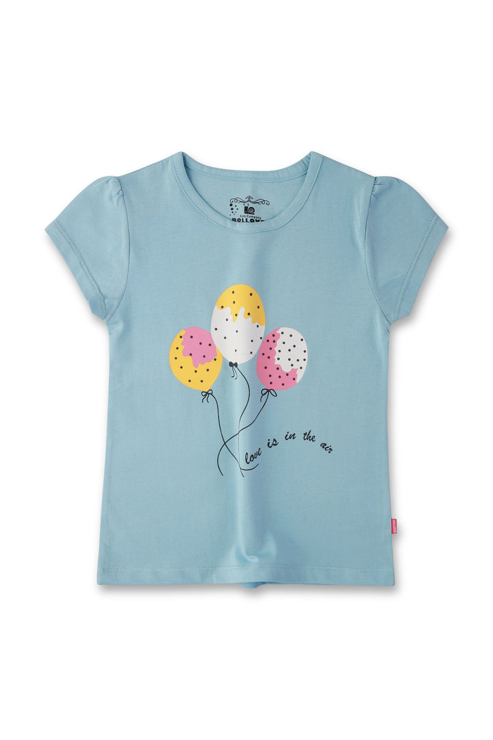 Rock Blue Tee for Girls