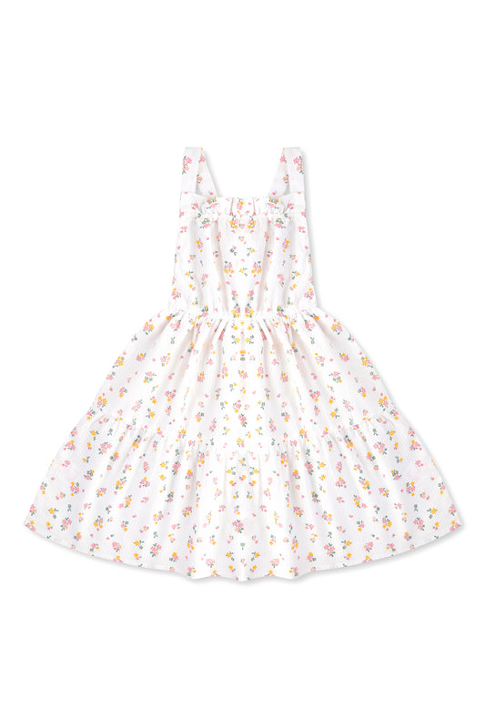 Girls All-over Floral Printed Frock