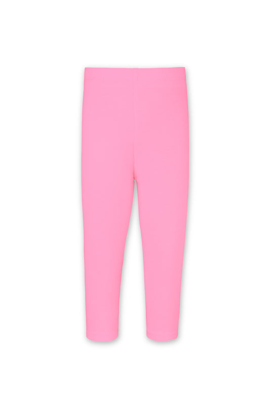 Girls Pink Basic Tights