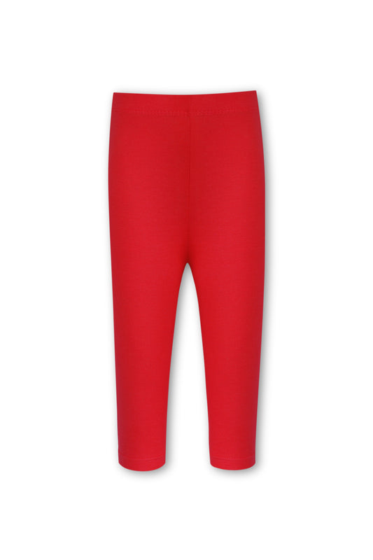 Girls Basic Red Tights