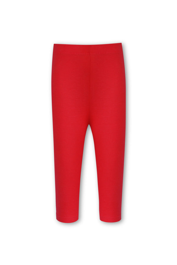 Girls Basic Red Tights