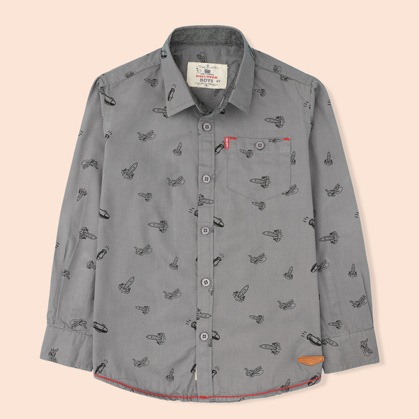 Grey Rocket Shirt