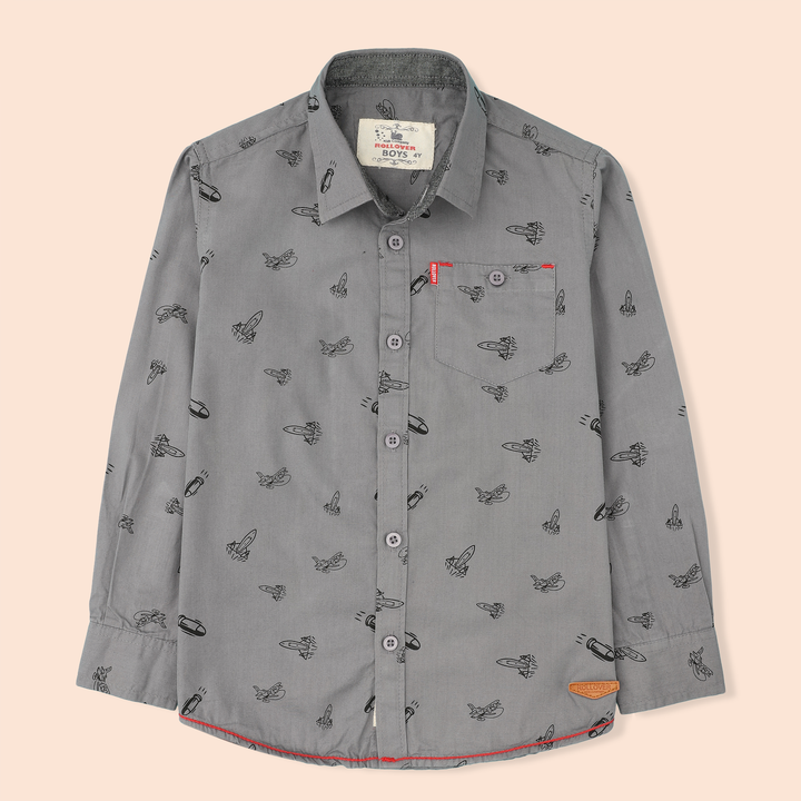 Grey Rocket Shirt