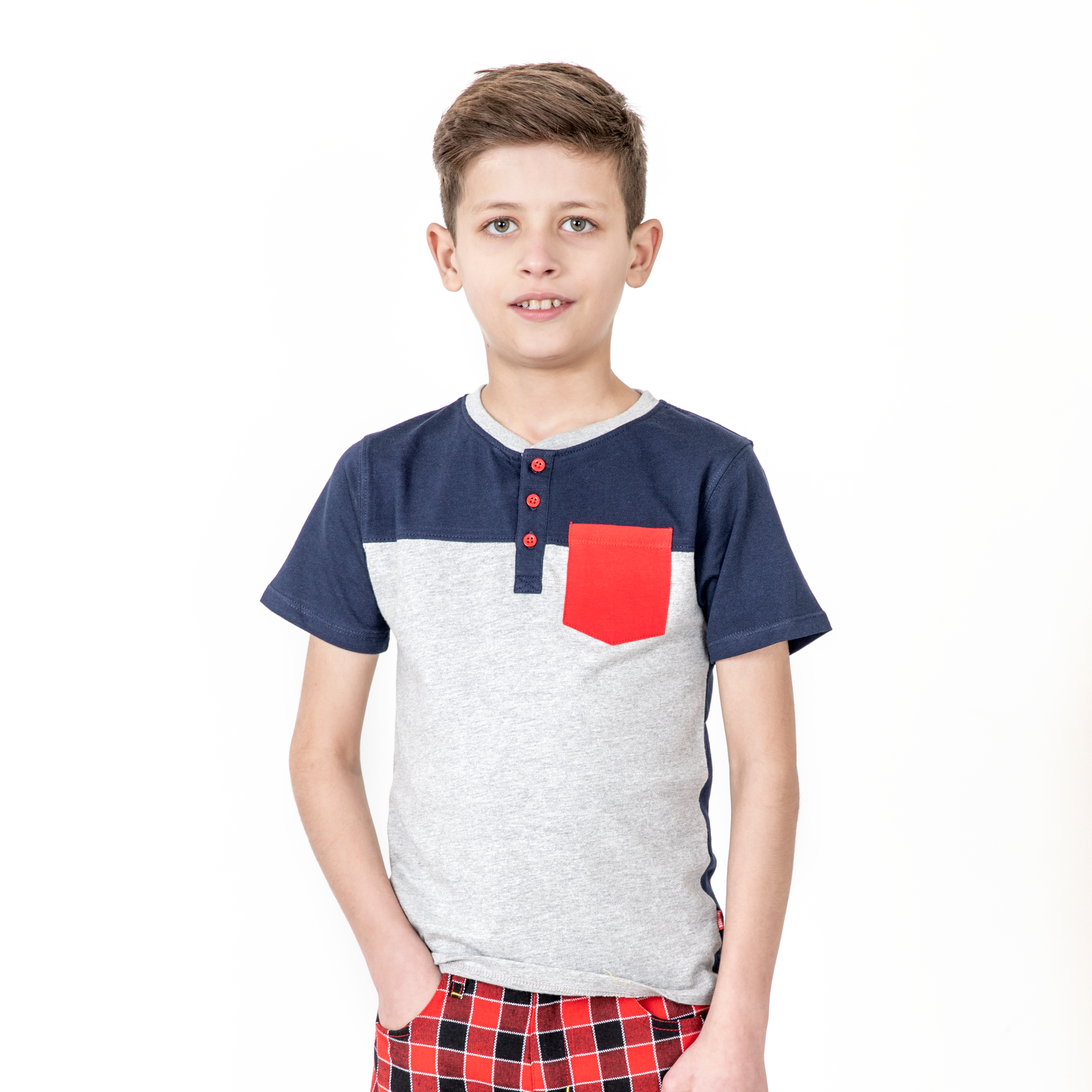 Raspberry Henley-T