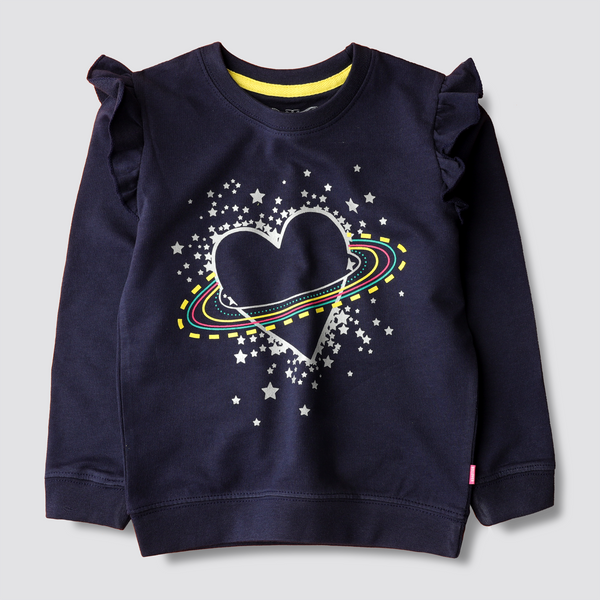 Galaxy Heart Terry Sweatshirt