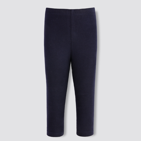 Plain Navy Leggings